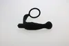 Silicone Vibrating Anal Butt Plug & Cock Ring For Male G spot Prostate Massager Vibrator Erotic Chastity Sex Toys