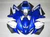 Kit carena personalizzato gratuito per Yamaha YZF R1 2002 2003 set carene bianco blu nero YZF R1 02 03 NV57