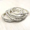 Fashion Transparent Fully-Jewelled Bracelets Single Row Crystal Bracelets 100pcs/lot For Gift Wholesale