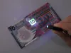 Moda mini Lanternas Barato UV Dinheiro Detector LED Keychain Luz multicolor pequeno presente atacado