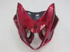 3 Ücretsiz Hediyeler Yeni Sıcak ABS Motosiklet Fairing Kitleri Suzuki GSXR Için 100% Fit 1300 GSXR 1300 2008 2009 2011 Siyah Kırmızı