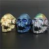 3pcs/lot New Size 7-15 Cool Big Biker Skull Ring 316L Stainless Steel Fashion jewelry Men Walking Dead Skull Ring
