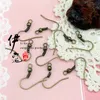 200 stks veel Sterling 925 Zilveren Oorbel Bevindingen Fishwire Haken Sieraden DIY 15mm vishaak Fit Earrings274k7702660