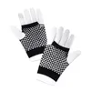 Groothandel- zomer vingerloze meisjes mesh gothic handschoenen visnet punk rock handschoen kostuum fancy jurk partij accessoires S3