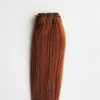 Peruvian virgin hair straight human hair bundles 100g human hair extensions weave 1PCS #30 Auburn Brown 613 Blonde