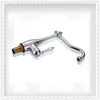 Wholesale And Retail Long Spout Single hole basin mixer With Brass Chrome And Porcelain Handle / Long Spout hydrant HS425