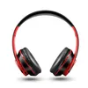 Neue drahtlose Kopfhörer Bluetooth Headset Kopfhörer mit Mikrofon Low Bass Ohrhörer für Computer Telefon Sport MP3-Player