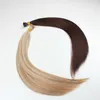 حزمة ELIBESS 1g / strands 100s U / Nail Tip Hair Extensions # 613 60 100٪