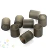 Wide Bore Silicone Test Caps Disposable Drip Tip Cover Gray Rubber Mouthpiece Tester For Smoking Accessories DHL Free