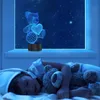 Night Lights Bear Love Beloved 3D Acrylic Visual Touch Table Lamp Colorful Art Decor Child Creative USB LED Desk Night Light9557057