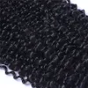 Brasiliano arricciatura non trasformata per capelli umani non trasformati Messioni di capelli umani Dyable 3 bundles7183689