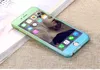 Gradient Color Case Full Body 360 Degree Cover With Tempered Glass Screen Protector Case For iphone 7 7plus 6 6plus With Package