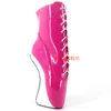 Sex Toys Unisex Sexy BDSM SM Game Play No Hiel Fetish Dij Hoge Bondage Sandalen Schoenen Heel Maid Uniform Balletschoenen