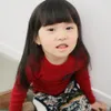 Criança Bebê Manga Longa Crewneck T-shirt Bolso Deco Menino Menina Camisa Top Roupas 2-7 Anos