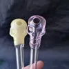 Color bones burner glass bongs accessories Wholesale glass bongs accessories, glass hookah, water pipe smoke free shipping