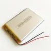 Modell 505068 3.7V 2000MAH Li Polymer Litium uppladdningsbart batteri LI-PO-celler ersätter för DVD-kudde GPS-kraftkamera E-böcker-inspelare