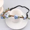 1Pc Hair band Girls Flower Fairy Bohemian Braid Wedding Beach Tiara Crown Hair Headband #R690