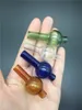 Evrensel Renkli cam kabarcık carb cap yuvarlak top kubbe XL için kalın Kuvars termal banger Çiviler cam su boruları, dab yağ kuleleri