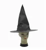 Raffreddare Halloween Black Witch Hats Oxford Costume Party Puntelli Cappello per adulti Cosplay Xmas festival cap decorazione puntello