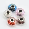 EDELL 925Sterling silver Murano Glass Beads Fits DIY Pandora Bracelet Bubble Charm Loose Beads Original Women DIY Jewelry Wholesale