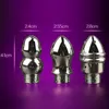 Haute qualité métal 3 tête douche lavement anal nettoyage godemichet anal anus douche nettoyant jouets sexuels pour hommes femmes lavage buttplug7910602