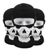 Taktiska huvar spöke skalle full ansiktsmask motorcykel biker balaclava andning dammsäker vindtät mask skidåkning sport masker cs hoods mask