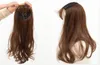 Шелковая основа женщины женские части волос новый премиум замена волос парик кружева фронтальная закрытие с пучками синтетический аксессуар