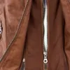 Wholesale- Bomber Jacketコート女性2016冬のフェイクレザーフルスリーブフェミニナの取り外し可能なターンダウンカラー女性の基本的な厚いジャケットコート