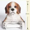 Creatieve muur gemonteerde toiletrol papieren houder puppy hondenhulde case hars hanger badkamer accessoires home decoratief1593837