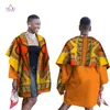 Ankara Fashions Oryginalne projekty Damskie Cape Płaszcz Faashion Płaszcze Dashiki Afryki Print Plus Size Women ClothingWy1339