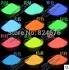 Wholesale-Mixed 5 colors Luminous glow ,130g/lot,super bright fluorescent ,pigment Noctilucent ,glow in dark.