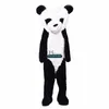 Dorimytrader Giant Pelúcia Animal Panda Urso Pele 180cm Maior Adorável Macio Enorme Panda Preço de Fábrica de Alta Qualidade Dy61454