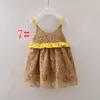 Ins Girls Bawełna Koronkowa Sukienka Dzieci Odzież Letnie Haft Koronkowe Suknie Moda Bez Rękawów Diamond Princess Dress 9Colors Wybierz bezpłatny statek