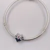 Andy Jewel Mothers Day 925 Sterling Silver Beads Mother Heart Charm Past Europese Pandora Style Sieraden Armbanden Ketting 791881PCZ Mom Gift