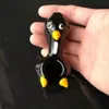 Tubo de pinguim, bongues de vidro por atacado Bongas de óleo tubo de água plataformas de óleo de vidro fumando, frete grátis