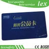 100 st/Lot Plastic Business Cards Presentkort PVC Namnkort 0,76 mm Tjocklek avrundat hörn vanligt PVC -kort
