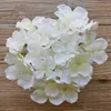 Hydrangea artificial upscale flores cabeça feriado decorações casamento diy acessórios 15 cm diâmetro 23 cores entrega gratuita