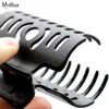 Black 10pcspack Salon Hair Claw Clips Carbon Material Women Girl Clips Heat Resistant Magic Hair Claw For Hair Coloring Perming3580308