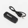 2PCS / Lot USB Wireless Bluetooth Music Audio Receiver Dongle Adapter 3.5mm Jack Audio Cable för AUX Bil Användning för iPhone Samsung Speaker MP3