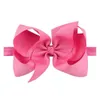 wholesale ribbon Baby Girls Big Bow Headbands 6 Inch Grosgrain Ribbon Boutique Bows Flowers Headband Infant Toddler Elastic Hairbands Hair Accessories