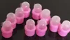 10pcs do zmywacza do paznokci Mouth Beloable Salon Salon DIY Acryl UV Cap Bez pudełka Opp Pakiet Pink do paznokciowy zaopatrzenie 8980094