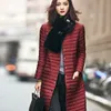 All'ingrosso- Jellpe Piumino ultraleggero da donna Cappotto lungo imbottito Plus Size 2017 Piumino invernale in cotone con colletto alla coreana Giacca leggera