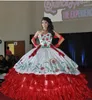 Embroidery Sexy Sweetheart Ball Gown Quinceanera Dresses Satin Sweet 16 Dress Lace Up Floor Length Vestido De Festa BM85