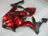 Injektionsgjutna Fairings för Yamaha YZF R1 04 05 06 Vin Röd Svart Bodywork Fairing Kit YZFR1 2004 2005 2006 IT15