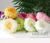 Soie artificielle têtes de fleurs pivoine 4.7inch Grand Rose têtes de fleurs en gros pour la décoration de mariage, guirlande de fleurs, guirlande de fleurs, boule de fleurs