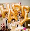 새로운 디자인 40 "A - Z 전체 알파벳 공기 풍선 파티 웨딩 장식 Mylar Foil Balloon 큰 큰 편지