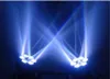 6x15W RGBW 4in1 LED Arı Gözleri Işın Hareketli Kafa Işık DMX Aşamalı Işık Dimmer 10/15 Kanallar