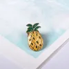 Wholesale- fashion accessories metal colorful enamel fruit series watermelon strawberry apple pineapple banana button pin