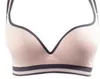 Sexiga kvinnor sömlösa bh Sport Yoga Casual Underkläder Push Up Bras Tank ActiveWear Racerback Crop Top Padded Ärmlös Bomull Sport Bra Present