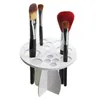 1pcs Användbar akryl Kosmetisk torktumlare Makeup Borstar Hållare Stativ Kosmetisk Dryer Holder Puff Eye Shadow Pen Storage